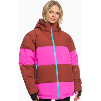ROXY Дамско яке за сноуборд ROXY X Rowley Block Puffer burnt henna