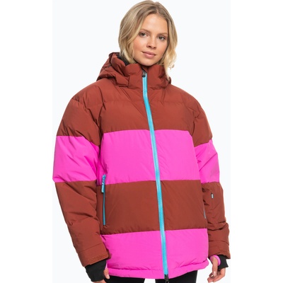 ROXY Дамско яке за сноуборд ROXY X Rowley Block Puffer burnt henna