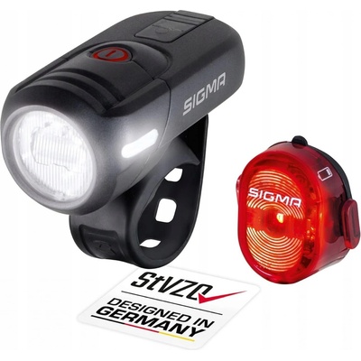Sigma Aura 45 USB + Nugget II, predne aj zadné, čierne