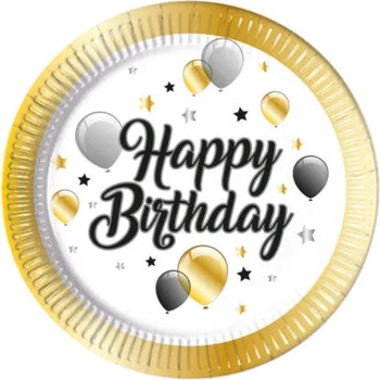 Procos Чинии Happy Birthday - Milestone 8 бр