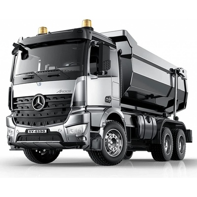S-Idee RC sklápěč Mercedes-Benz Arocs kovový RTR 4WD šedý E590 1:20