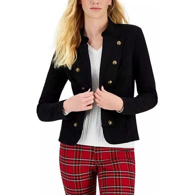 Tommy Hilfiger dámské sako Military černé