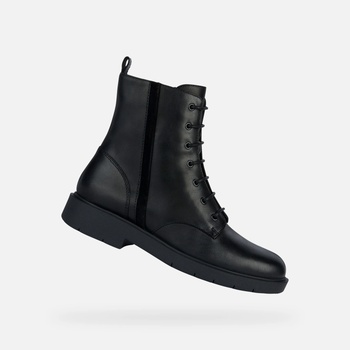 Geox Черни дамски анкл обувки Geox Spherica ec1 Geox | Cheren | ЖЕНИ | 35