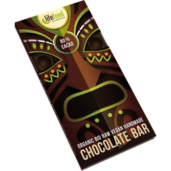 Lifefood Bio čokoláda 80% raw 70 g