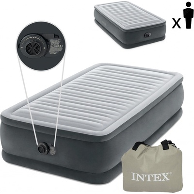 Intex Air Bed Comfort-Plush Twin 99 x 191 x 46 cm 64412