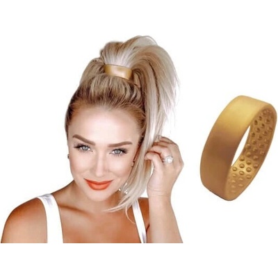 PONY-O Spona na vytváření vysokých culíků - XL Metallic Obsah: Gold