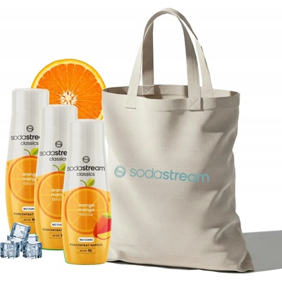 SodaStream pomeranč mango 3 x 440 ml
