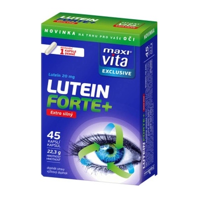 MaxiVita Exclusive Lutein Forte+ extra silný 45 kapsúl