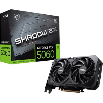 MSI GeForce RTX 5060 SHADOW 2X OC 8GB GDDR7 128bit (G5060-8S2C)