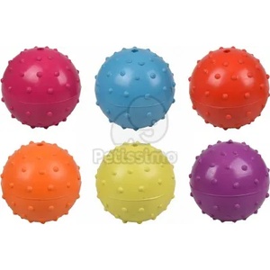 Flamingo Rubber Ball гумена топка със звънче, смесени 7 см
