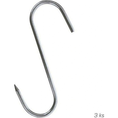 háček- 3ks-S-13,5x9cm, na maso, NR