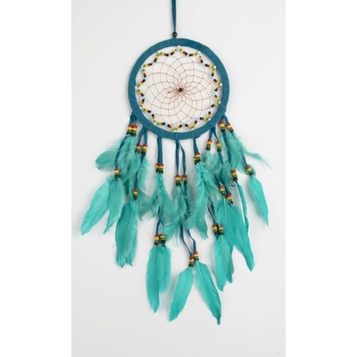 Lapač snů Beads modrá délka 45 cm