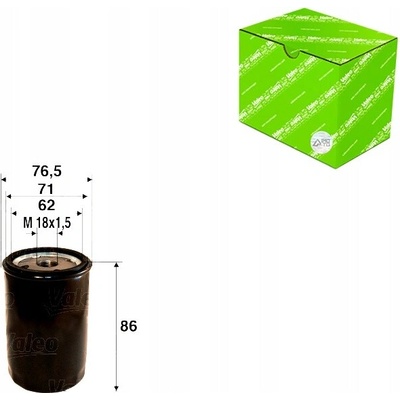 Valeo 586010 Olejový filter