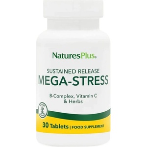 NaturesPlus Sustained Release Mega Stress [30 Таблетки]
