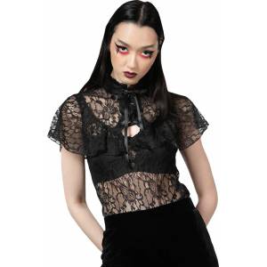 KILLSTAR дамска блуза KILLSTAR - Sylvia - Черен - KSRA005083