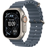 Apple Watch Ultra 3 (2025) 49mm Prírodný titán s oceľovo modrým oceánskym remienkom MEWH4QC/A