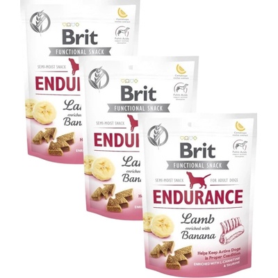 Brit snack Endurance lamb & banana 3 x 150 g