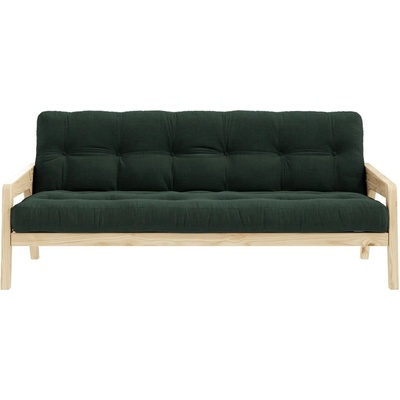 Karup Design Menčestrová variabilná pohovka Grab Raw/Dark Green
