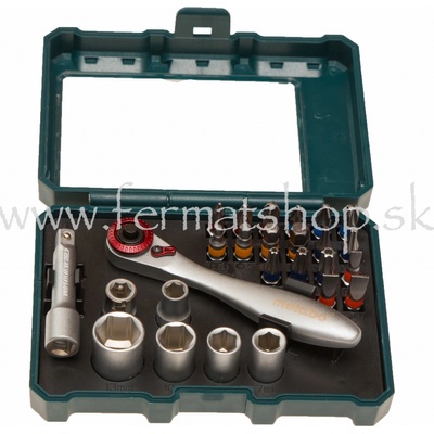 Sada bitov s račňou 26 dielna 626701000 Metabo