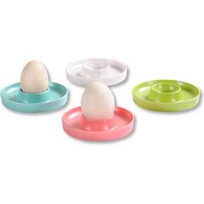 Kesper Комплект 4 бр поставки за яйца Kesper 41165, 10x2 см, Меламин, Многоцветен (41165)