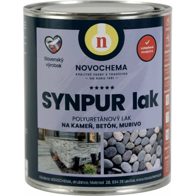 Novochema Synpur lak 0,68 kg bezfarebná lesklá