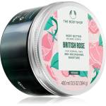 The Body Shop British Rose Body Butter масло за тяло с аромат на рози 400ml