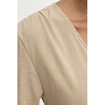 ANSWEAR Ленена рокля Answear. LAB (W25.25.FLK)