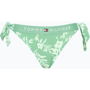 Tommy Hilfiger Долнище на бански костюм Tommy Hilfiger Cheeky Side Tie Print floral tropical aop fort green