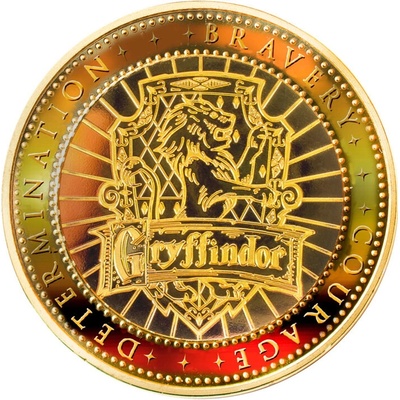 Zberateľská minca Zberateľská minca Harry Potter - Gryffindor
