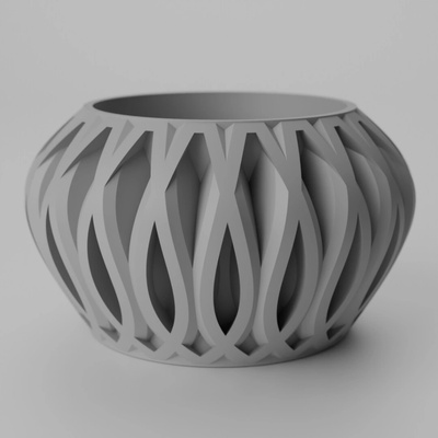Kvetináč Serik Priemer otvoru: 70mm, Farba produktu: Šedá
