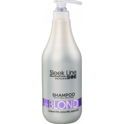 Stapiz Sleek Line Silk Šampon fialová blond 1l