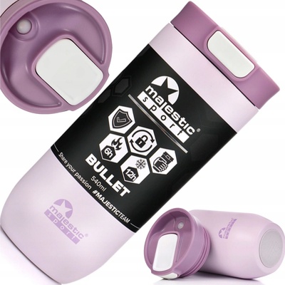 Majestic Sport Termohrnek ocelová s náustkem 540 ml černý