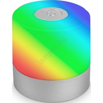 Briloner 7462014 - LED RGB презареждаема настолна лампа LED/1, 5W/5V IP44 хром (BL1899)