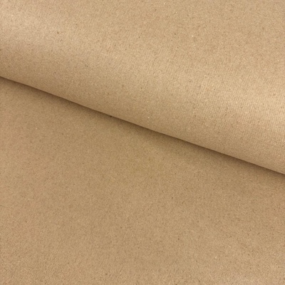 Kabátovina Flauš Wool - Hnědá karamel