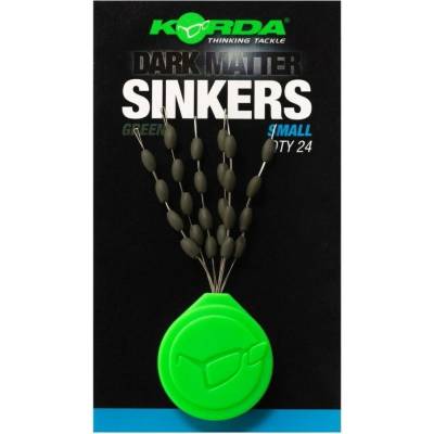 Korda Tungstenové Stopery Sinker Hooklink Weight Weedy Green Large