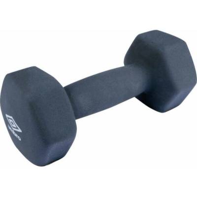 Umbro Pevné potažené/gumované činky 1 x 3 kg