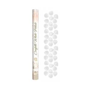 GoDan Pneumatic confetti 60cm Rose Plates white, textile