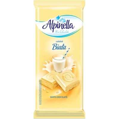Alpinella Biela čokoláda 90 g