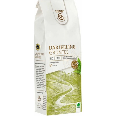 Gepa BIO Fairtrade zelený čaj sypaný Darjeeling exclusive 100 g