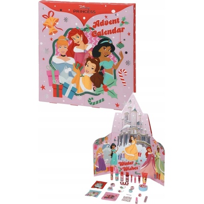 Adventní kalendář s kosmetikou Cardsplitter Disney Princess