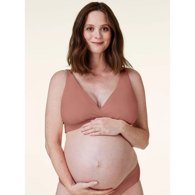 Bravado : Сутиен за бременни и кърмачки Ballet Nursing Bra Full Cup Roseclay (BRV-1260-FC-RSC-S)