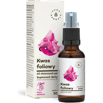 Aura Herbals Фолиева киселина, орален спрей 30 ml | Aura Herbals (10559 AH)