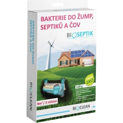 Bakterie do žump a septiků BIOSEPTIK 100g – Zbozi.Blesk.cz