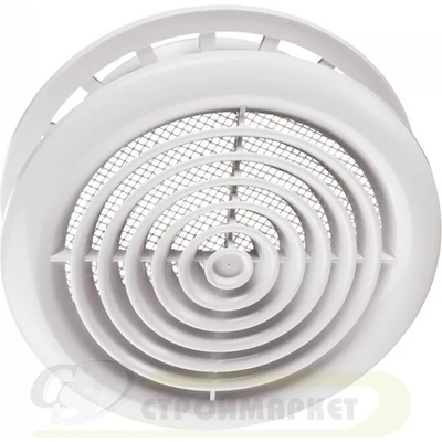 VENTS РЕШЕТКА mv 200pfs abs ф200/ф240 БЯЛА