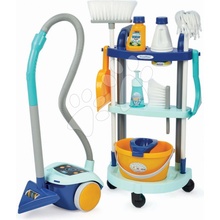 Écoiffier Úklidový vozík s vysavačem Cleaning Trolley Clean Home s 12 doplňky