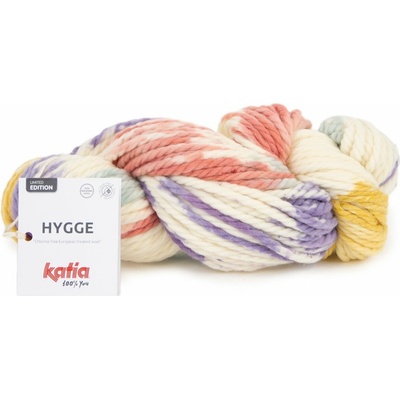 HYGGE Katia Farby HYGGE: 502 žltá-ružová-modrá-fialová