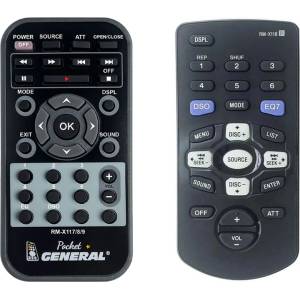 GENERAL Sony rm-x118 - дистанционно управление дубликат (rm-x118) Дистанционно