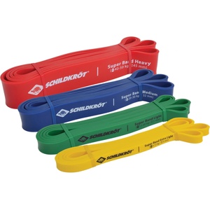 Schildkröt Fitness Ластик за тренировка Schildkröt fitness Super Band 4er Set Exercise band - Multicolour - размер One Size (580-0732-0111)