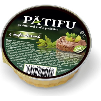 Veto Eco Patifu tofu s bylinkami 100 g