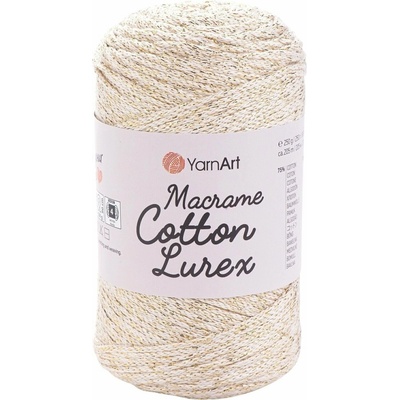 Yarn Art Macrame Cotton Lurex 2 mm 205 m 724 Špagát